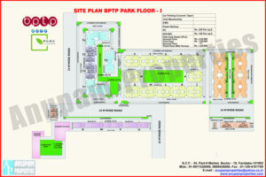 BPTP Park Floors 1 Layout Map
